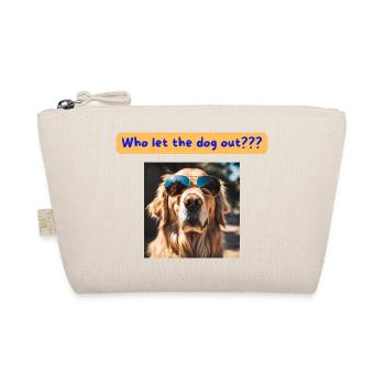 Labrador, Who let the dog out - Organic Pouch - nature - Front