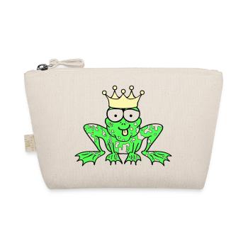 Prince Charming Frog King - Organic Pouch - nature - Front