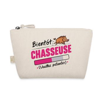 bientôt chasseuse - Trousse biologique - nature - Devant