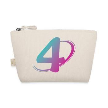 Number 4 multicolor - Organic Pouch - nature - Front
