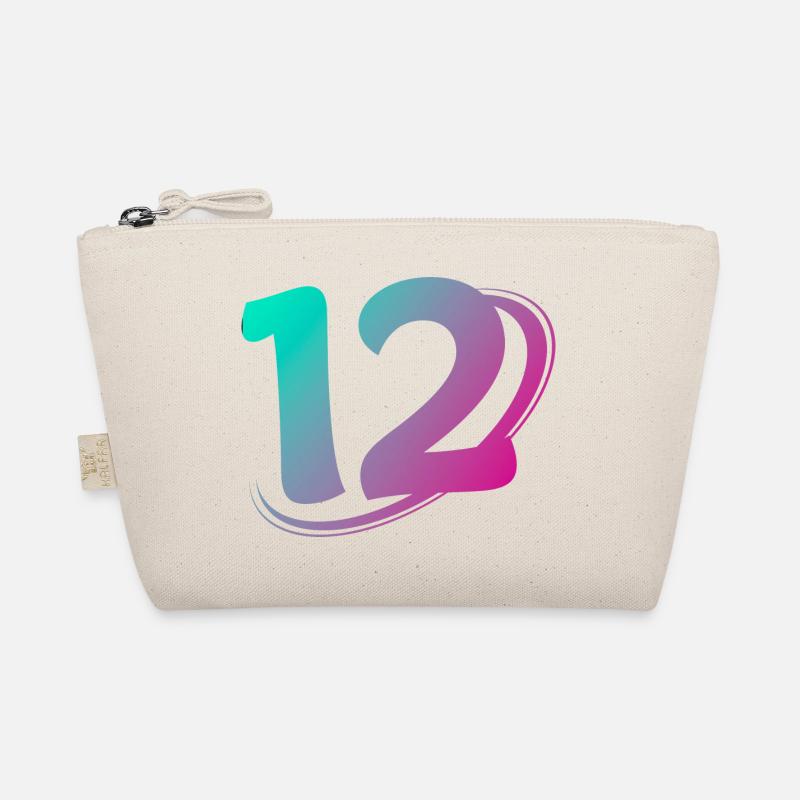 Numéro 12 multicolore - Trousse biologique - nature
