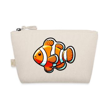Clownfisch - Bio-Täschchen - Natur - Vorne