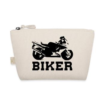 mottorrad biker - Bio-Täschchen - Natur - Vorne