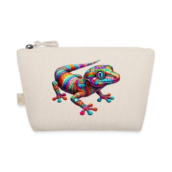 Gecko - Bio-Täschchen - Natur - Vorne