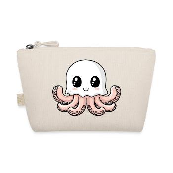 Octopus Halloween Comic Ghost - Trousse biologique - nature - Devant
