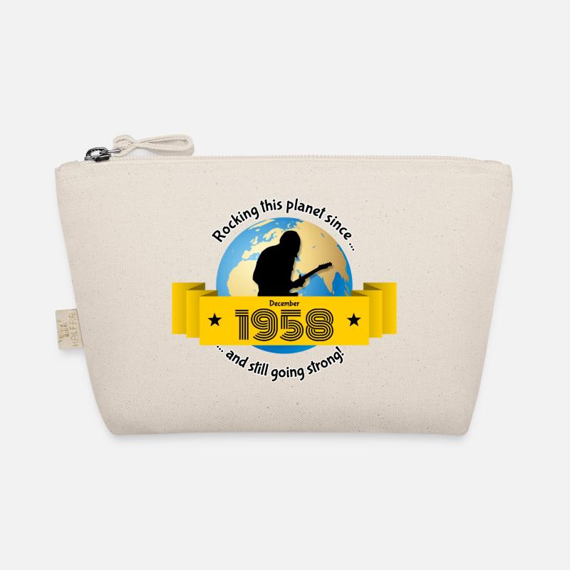 66. Birthday Rocking this planet since 12/1958 Organic Pouch