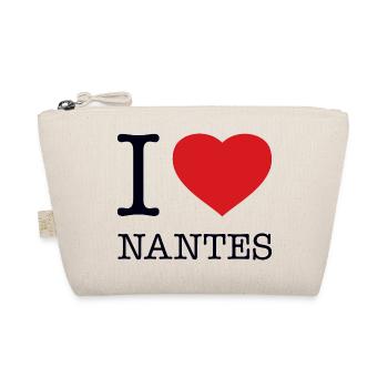 J’ADORE NANTES - Trousse biologique - nature - Devant
