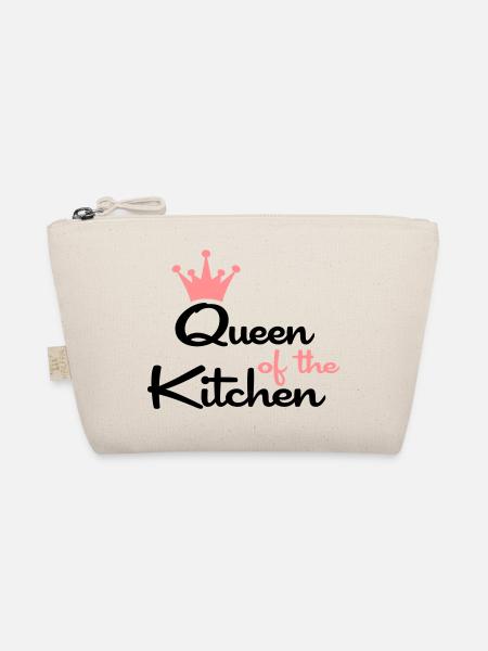 Geschenkidee für Frauen die gern kochen - Bio-Täschchen - Natur - Vorne