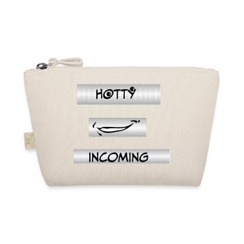 Manga Smile: Hottie Approaching - Organic Pouch - nature - Front