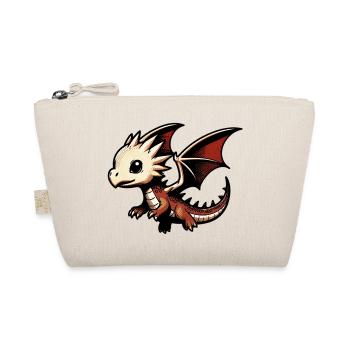 Drache - Bio-Täschchen - Natur - Vorne