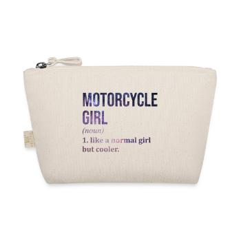 Motorrad Motorrad Motorrad Motorrad - Bio-Täschchen - Natur - Vorne
