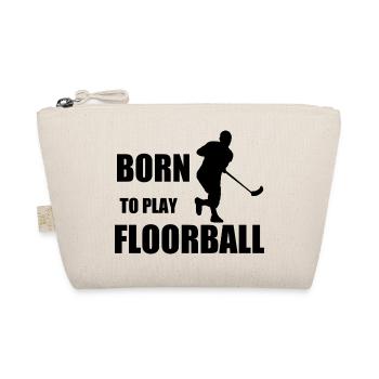 Floorball Ballsport Innebandy Unihockey - Organic Pouch - nature - Front