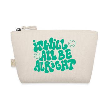 Saying "It will all be alright" - Organic Pouch - nature - Front