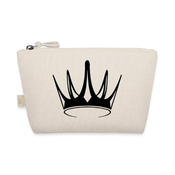 Queen/King Crown Customizable - Organic Pouch - nature - Front