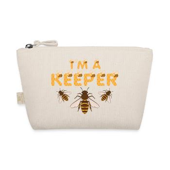 I'm A Keeper Beekeeper Apiarist Beekeeping - Bio-Täschchen - Natur - Vorne