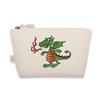 Little Fire Dragon - Organic Pouch - nature - Front