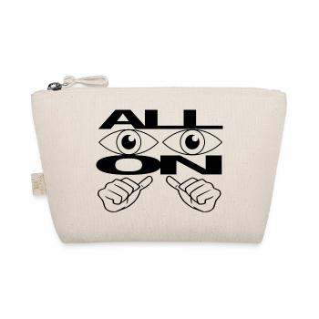 Statement All Eyes On - Bio-Täschchen - Natur - Vorne
