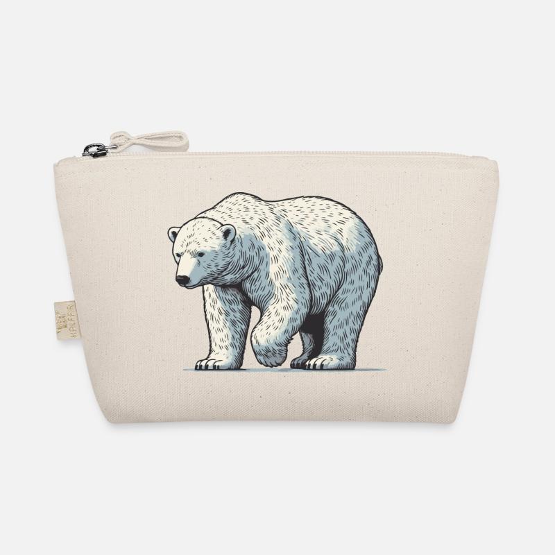 Eisbär - Bio-Täschchen - Natur