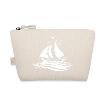 Sailing Sketch - Organic Pouch - nature - Front