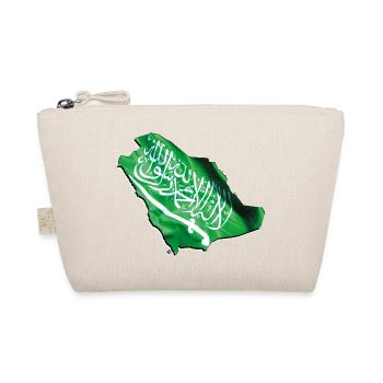 Saudi-Arabien Flagge in Saudi-Arabien Landkarte - Bio-Täschchen - Natur - Vorne