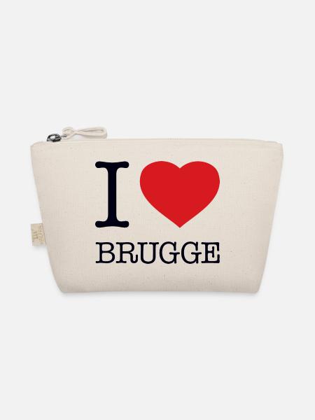 J’ADORE BRUGES - Trousse biologique - nature - Devant
