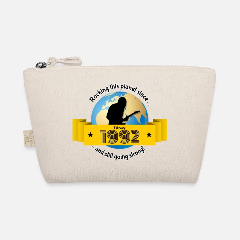33. Geburtstag Rocking this planet since 02/1992 Bio-Täschchen