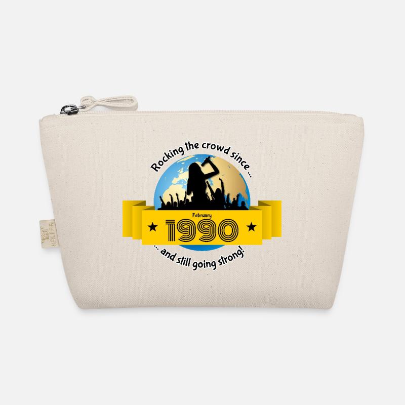 35. Geburtstag Rocking the crowd since 02/1990 Bio-Täschchen