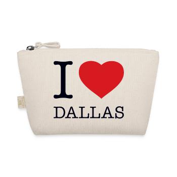 I LOVE DALLAS - Organic Pouch - nature - Front