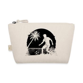 Footballer Sketch - Organic Pouch - nature - Front