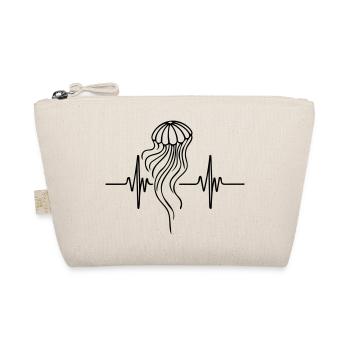 Jellyfish – Ocean Love | Mind. Ocean. Nature - Organic Pouch - nature - Front