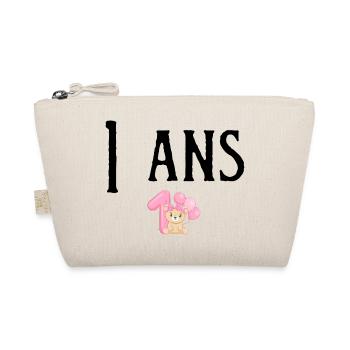 1. 1 AN. 1er ANNIVERSAIRE. ANNIVERSAIRE 1 AN. ANNI - Trousse biologique - nature - Devant