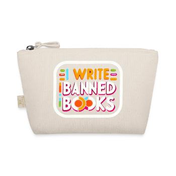 I Write Banned Books 19 - Bio-Täschchen - Natur - Vorne