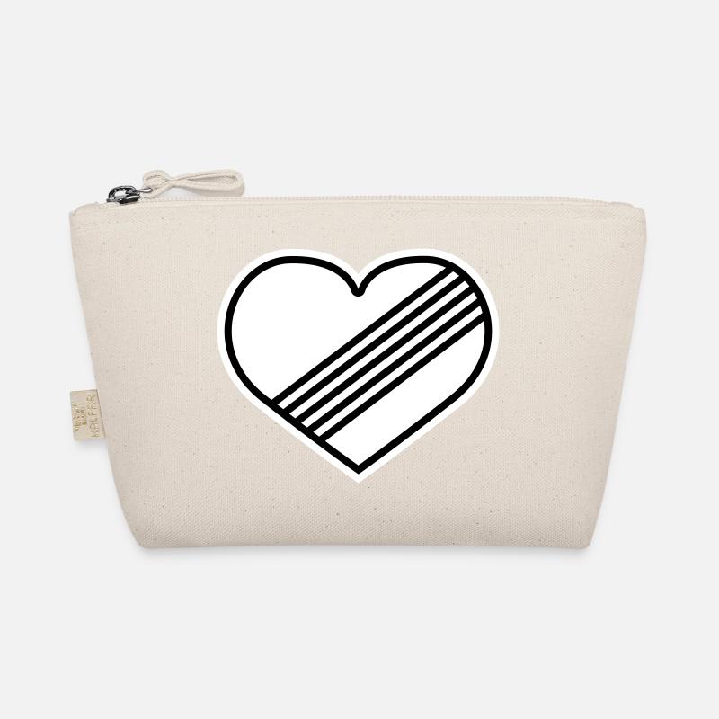 Full throttle heart against speed limit - Organic Pouch - nature