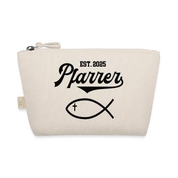 Pfarrer est 2025 Fisch Symbol Christentum Kirche - Bio-Täschchen - Natur - Vorne