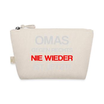 Omas gegen rechts - Bio-Täschchen - Natur - Vorne