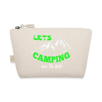 Camping Zelten Erlebnis in der Wildnis - Bio-Täschchen - Natur - Vorne