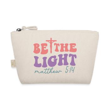 Be the Light - Organic Pouch - nature - Front