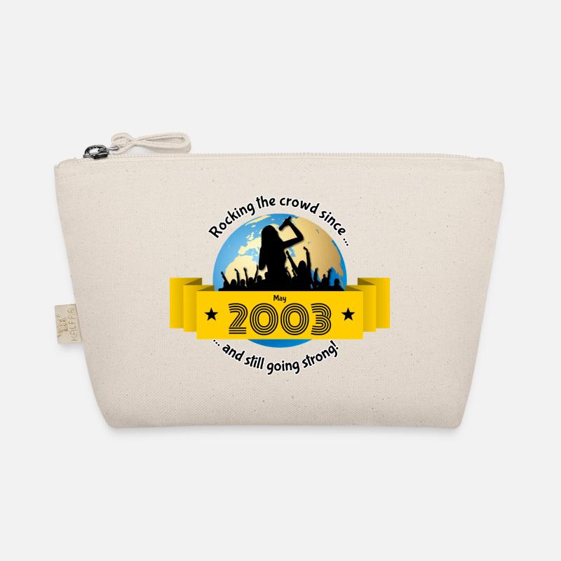 22. Birthday Rocking the crowd since 05/2003 Organic Pouch