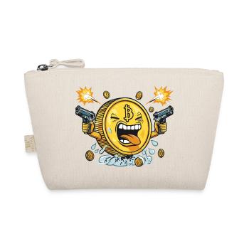 Bitcoin Gangster - Conception Crypto Drôle - Trousse biologique - nature - Devant