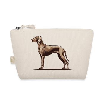 Weimaraner - Organic Pouch - nature - Front