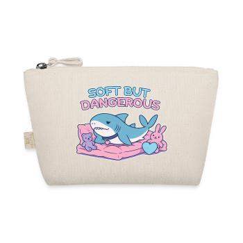 BLAHAJ – Soft & Danger - Organic Pouch - nature - Front