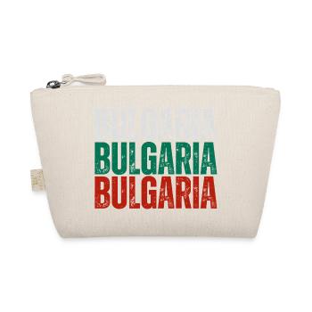 Bulgarian flag, Bulgarian pride - Organic Pouch - nature - Front