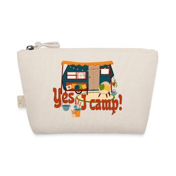 Romantic Trailer - Yes I camp 1 - Organic Pouch - nature - Front