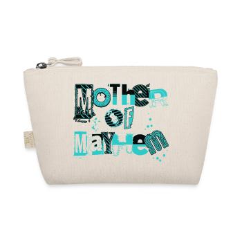 Mother Of Mayhem Wild Motherhood Mama Of Girl Boy - Organic Pouch - nature - Front