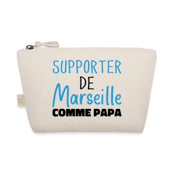 Marseille Humor Marseille Fan - Bio-Täschchen - Natur - Vorne
