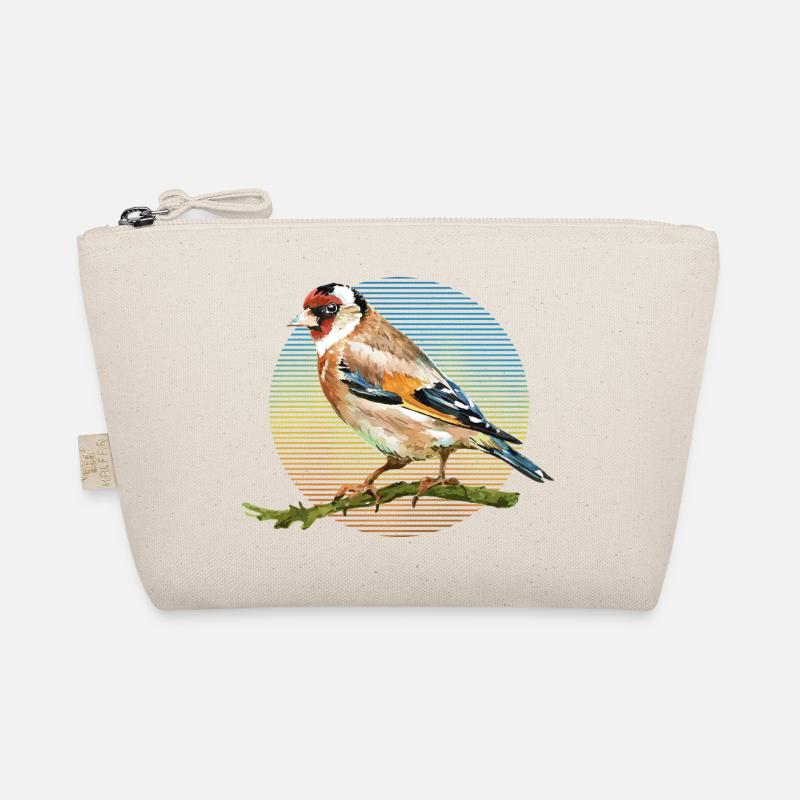 Colorful bird Organic Pouch