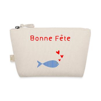 MOTHER'S DAY. HAPPY MOTHER'S DAY. MOM - Organic Pouch - nature - Front