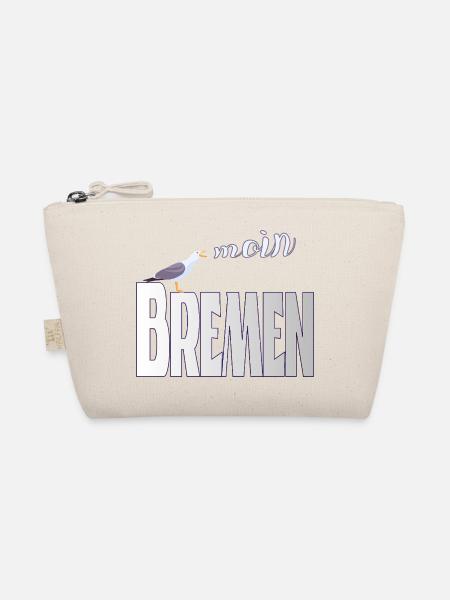 Bremen Möwe & Moin Design - Bio-Täschchen - Natur
