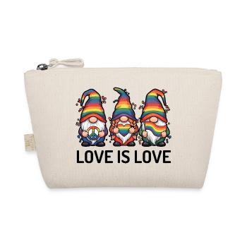 LGBT Pride Month - Liebe ist Liebe - Bio-Täschchen - Natur - Vorne