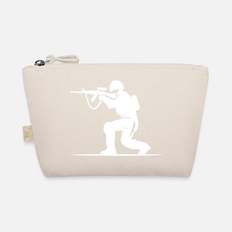 Soldat Symbol Bio-Täschchen
